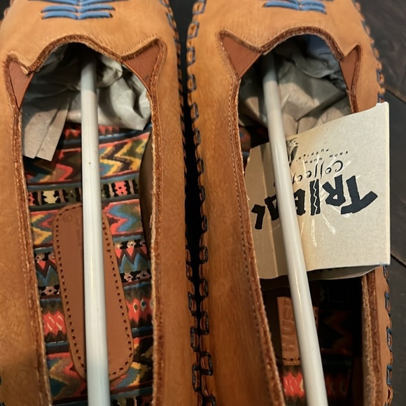 Hush Puppies tan suede loafer vintage NWT 7 - Picture 9 of 10